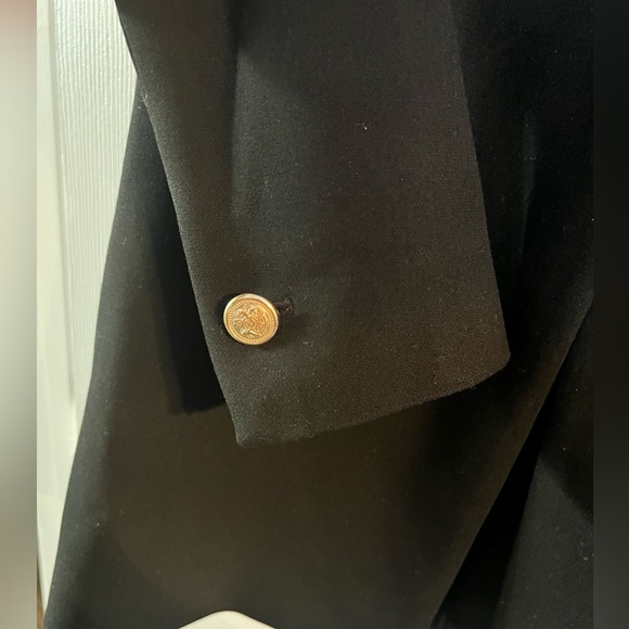 ZARA SINGLE BUTTON LONG BLAZER - Picture 4 of 7